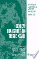 Oxygen Transport to Tissue XXVIII [E-Book] /
