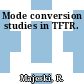 Mode conversion studies in TFTR.