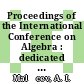 Proceedings of the International Conference on Algebra : dedicated to the memory of A.I. Mal'cev. Part 3 [E-Book] /
