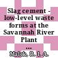 Slag cement - low-level waste forms at the Savannah River Plant : a paper proposed for presentation at the 87th annual American Ceramic Society meeting Cincinnati, OH May 5 - 9, 1985 [E-Book] /