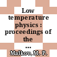 Low temperature physics : proceedings of the international conference. 0010, vol 03 : Vol. 3. electronic properties of metals : Moskva, 31.08.66-06.09.66 /