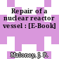 Repair of a nuclear reactor vessel : [E-Book]