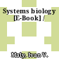 Systems biology [E-Book] /