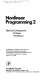 Symposium on Nonlinear Programming : 0002: proceedings : Madison, WI, 15.04.74-17.04.74.