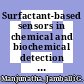 Surfactant-based sensors in chemical and biochemical detection [E-Book] /