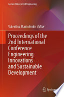 Proceedings of the 2nd International Conference Engineering Innovations and Sustainable Development [E-Book] /