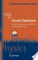 Cosmic Explosions [E-Book] : On the 10th Anniversary of SN1993J (IAU Colloquium 192) /