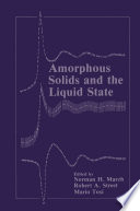 Amorphous Solids and the Liquid State [E-Book] /