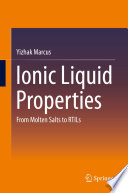 Ionic Liquid Properties [E-Book] : From Molten Salts to RTILs /