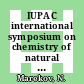 IUPAC international symposium on chemistry of natural products 0011: symposium papers vol 0001: bioorganic chemistry : Zlatni-Pyas"tsi, 17.09.78-23.09.78.