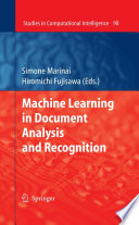 Machine Learning in Document Analysis and Recognition [E-Book] /
