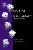 Statistics in spectroscopy /