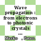 Wave propagation : from electrons to photonic crystals and left-handed materials [E-Book] /