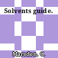 Solvents guide.