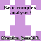 Basic complex analysis /