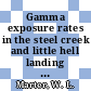 Gamma exposure rates in the steel creek and little hell landing areas : [E-Book]