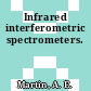 Infrared interferometric spectrometers.