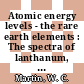 Atomic energy levels - the rare earth elements : The spectra of lanthanum, cerium, praseodymium, neodymium, promethium, samarium, europium, gadolinium, terbium, dysprosium, holmium, erbium, thulium, ytterbium, and lutetium.