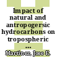 Impact of natural and antropogersic hydrocarbons on tropospheric ozone production: results from automated gas chromatography.