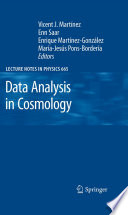 Data Analysis in Cosmology [E-Book] /