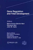 Gene regulation and fetal development : International workshop on fetal genetic pathology 0003: proceedings : Perugia, 03.06.93-06.06.93.