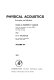Physical acoustics vol 0014 : Principles and methods.