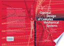 Optimal Design of Complex Mechanical Systems [E-Book] : With Applications to Vehicle Engineering /