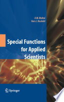 Special Functions for Applied Scientists [E-Book] /