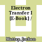 Electron Transfer I [E-Book] /