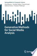 Generative Methods for Social Media Analysis [E-Book] /