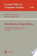 Distributed Algorithms [E-Book] : 11th International Workshop, WDAG '97, Saarbrücken, Germany, September 24-26, 1997, Proceedings /