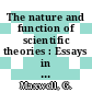 The nature and function of scientific theories : Essays in contemporary science and philosophy.
