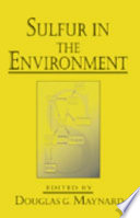 Sulfur in the environment /