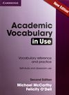Academic vocabulary in use : vocabulary reference and practice ; self-study and classroom use /