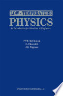 Low-Temperature Physics: an introduction for scientists and engineers [E-Book] /