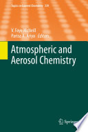 Atmospheric and Aerosol Chemistry [E-Book] /