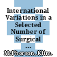 International Variations in a Selected Number of Surgical Procedures [E-Book] /