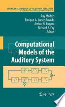Computational Models of the Auditory System [E-Book] /
