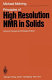 Principles of high-resolution NMR in solids /