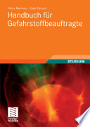 Handbuch für Gefahrstoffbeauftragte [E-Book] /