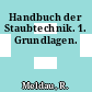 Handbuch der Staubtechnik. 1. Grundlagen.
