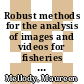Robust methods for the analysis of images and videos for fisheries stock assessment : summary of a workshop [E-Book] /