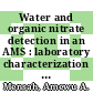 Water and organic nitrate detection in an AMS : laboratory characterization and application to ambient measurements /