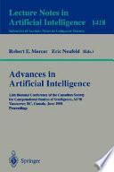 Advances in Artificial Intelligence [E-Book] : 12th Biennial Conference of the Canadian Society for Computational Studies of Intelligence, AI'98, Vancouver, BC, Canada, June 18-20, 1998, Proceedings /