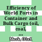 Efficiency of World Ports in Container and Bulk Cargo (oil, coal, ores and grain) [E-Book] /