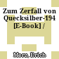Zum Zerfall von Quecksilber-194 [E-Book] /