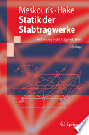 Statik der Stabtragwerke [E-Book] : Einführung in die Tragwerkslehre /