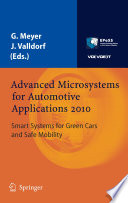 Advanced Microsystems for Automotive Applications 2010 [E-Book] : Smart Systems for Green Cars and Safe Mobility /