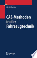 CAE-Methoden in der Fahrzeugtechnik [E-Book] /