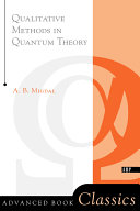 Qualitative methods in quantum theory /